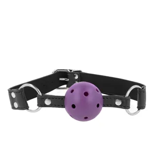 Balle Respirante 4 CM Bag avec Double Rivet Violet 62,5 X Kink violet bâillon