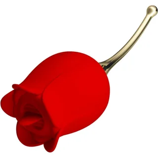 Rose Lover Stimulateur de Clitoris Rose 12 Vibrations Pretty Love