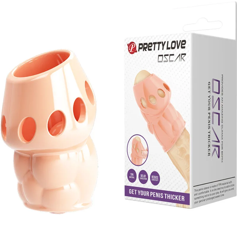 Gaine à pénis Épaississant de Pénis Naturel Oscar Pretty Love