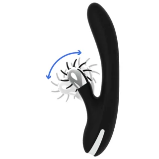 Vibromasseur Vibrant Bunny Johnny Black&Silver