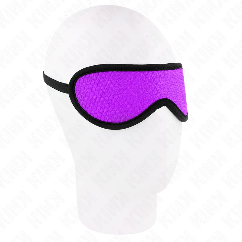 Bandage Texturé à Écailles avec Bord Recouvert Violet 20 Kink violet bâillon