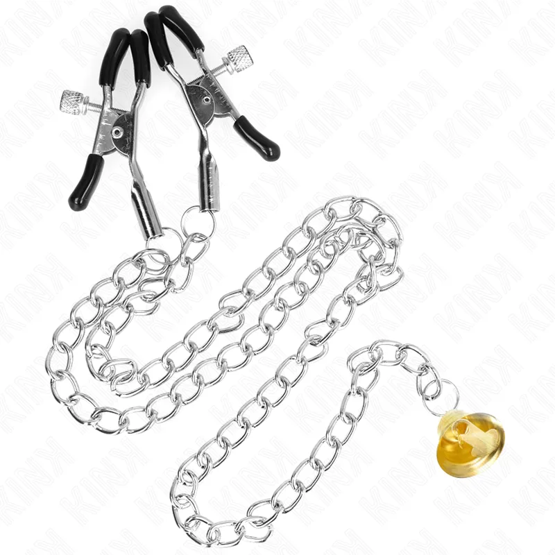 Pinces à Téléton Chaîne avec Pendentif Corne 30 cm Kink