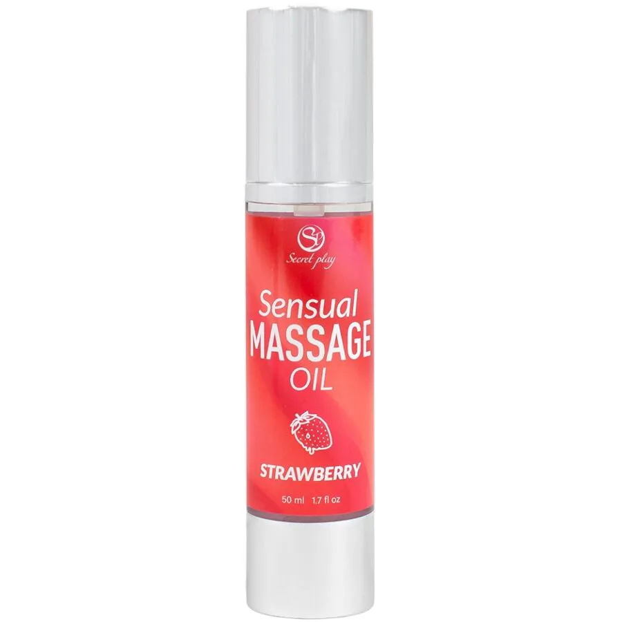 Huile de Massage à la Fraise Secretplay