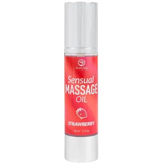 Huile de Massage à la Fraise Secretplay