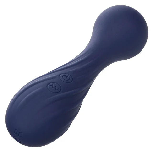 CalExotics Charisma Temptation — vibromasseur wand compact, bleu