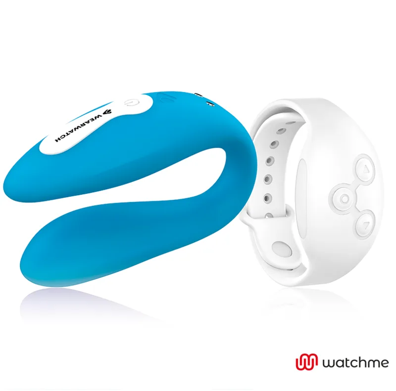 Watchme Vibromasseur Double Technologie Indigo/neige Wearwatch