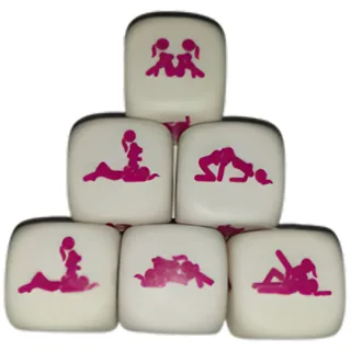 Dés Kamasutra pour Filles Diablo Picante jeu coquin
