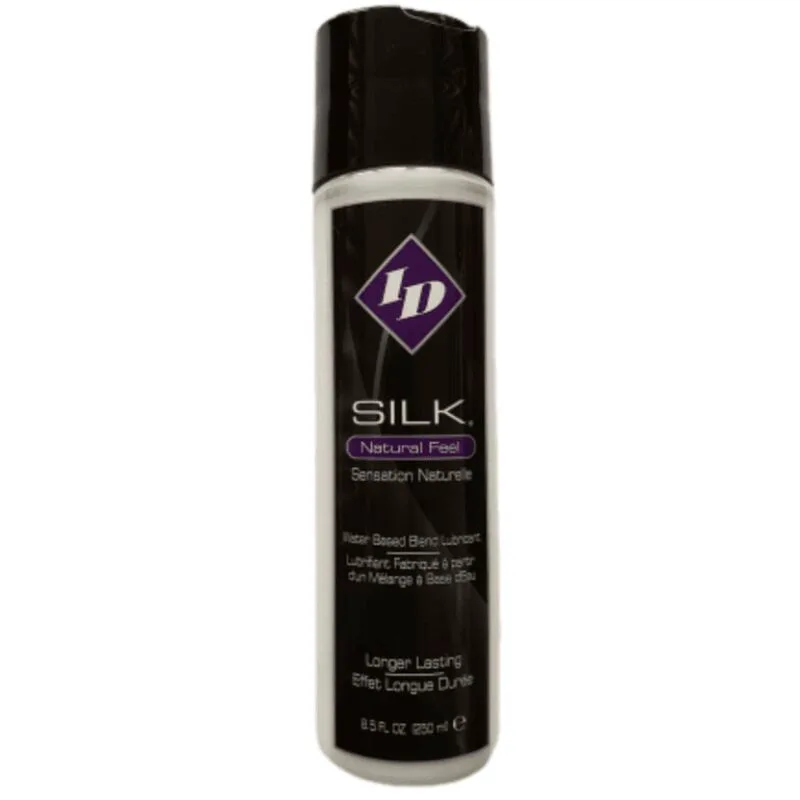 Feel Lubrifiant Naturel à Base D'eau et de Silicone 250 ML Id Silk lubrifiant
