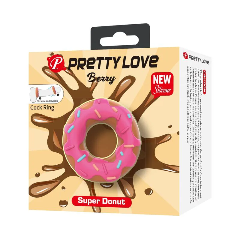 Anneau pénien Super Donut Rose Pretty Love