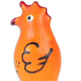 Préservatifs Fantaisie Peints à la Main Coq Modèle 1 Condomerie