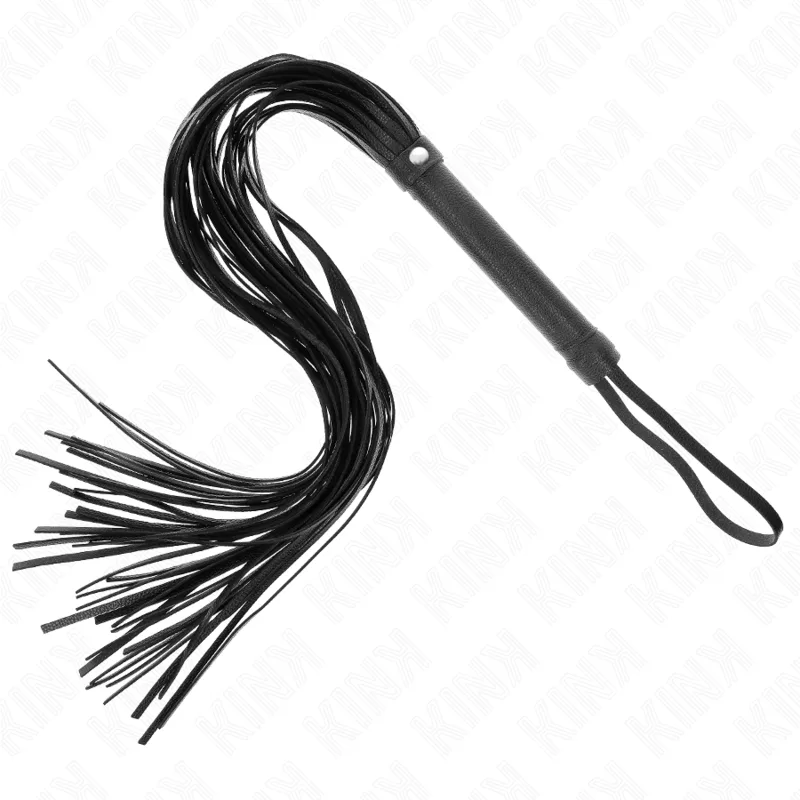Fouet PVC Souple Noir 70 CM Kink noir fouet & martinet