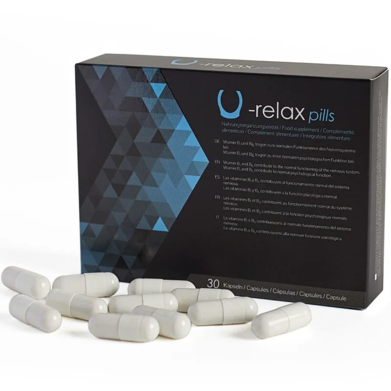 Capsules U-relax Relaxation et Reduction de L'anxiete - complements