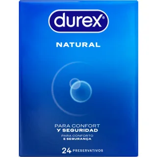 Préservatifs Naturels 24 Unités Durex préservatif