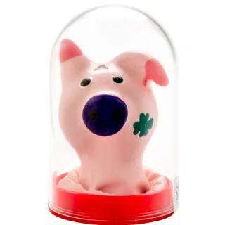Préservatifs Fantaisie Peints à la Main Tête de Cochon Condomerie
