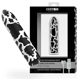 Vibromasseur Personnalisés Rechargeable Vache 10 Intensities Custom Bullets