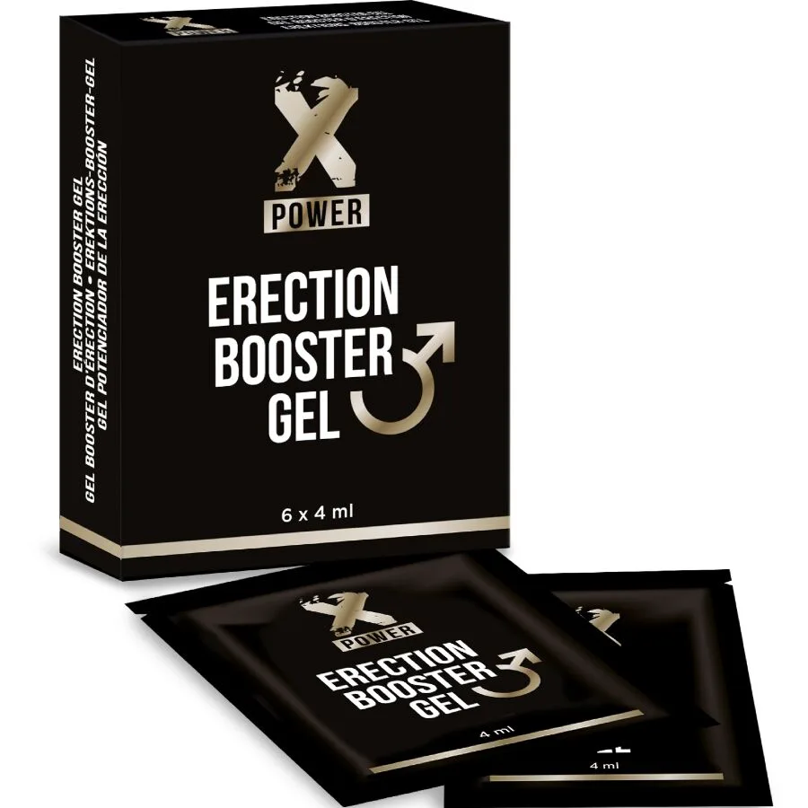 Aphrodisiaque Gel Booster D-érection 6 x 4 ml Xpower