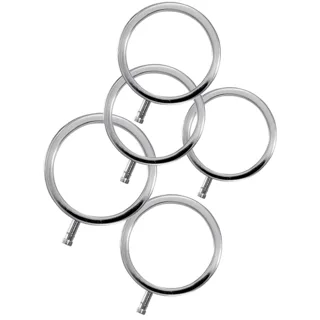 Electrarings Anneaux Pénis en Métal Pack de 5 Electrastim cockring