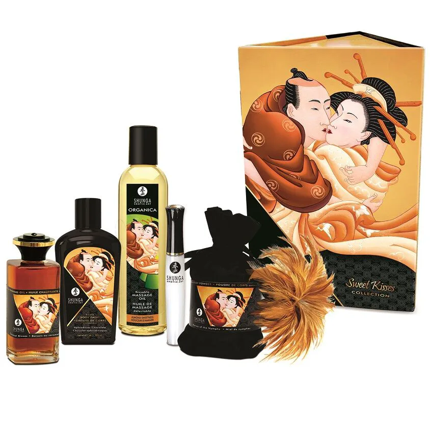 Kit de Collection Doux Biais Shunga huile de massage