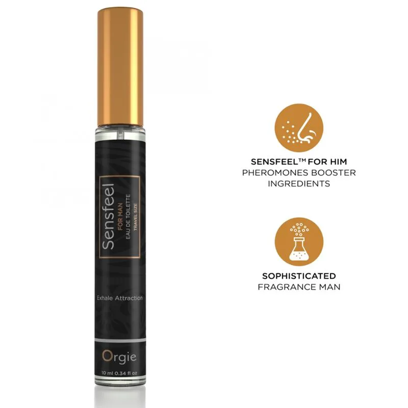 Sensfeel pour Homme Booster de Phéromones Eau de Toilette Orgie phéromones