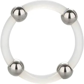 Bague en Silicone Perlée Acier L Calexotics
