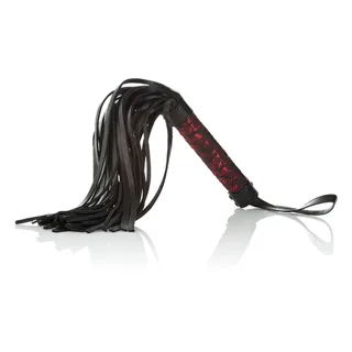 Scandal Fouet à avec Étiquette Calexotics fouet & martinet