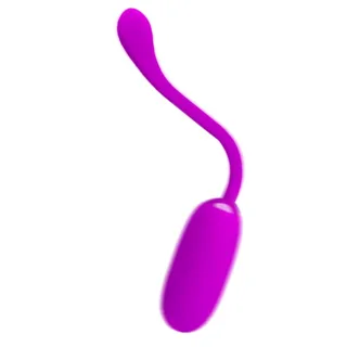 Œuf Vibrant Julius Pretty Love - vue en gros plan - Violet