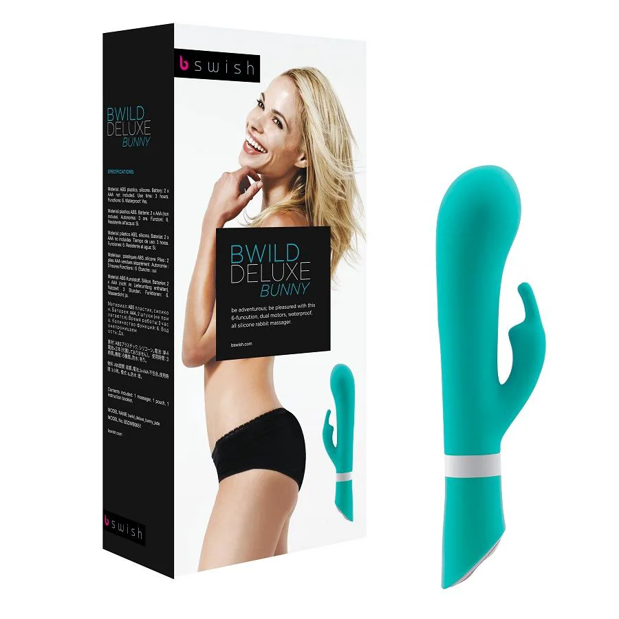 Bwild Deluxe Bunny Rabbit Vibromasseur Jade B Swish