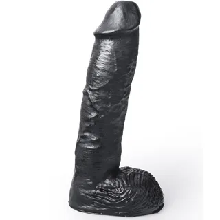 Gode Réaliste Couleur Noir Mickey 24 cm Hung System