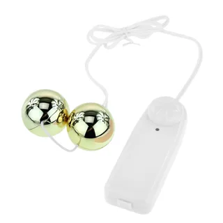 Vibromasseur Boules de geisha Doré Baile