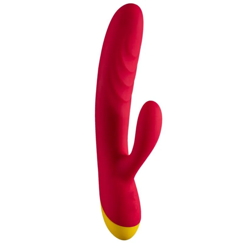 Jazz Vibromasseur Lapin Rechargeable Rouge Romp