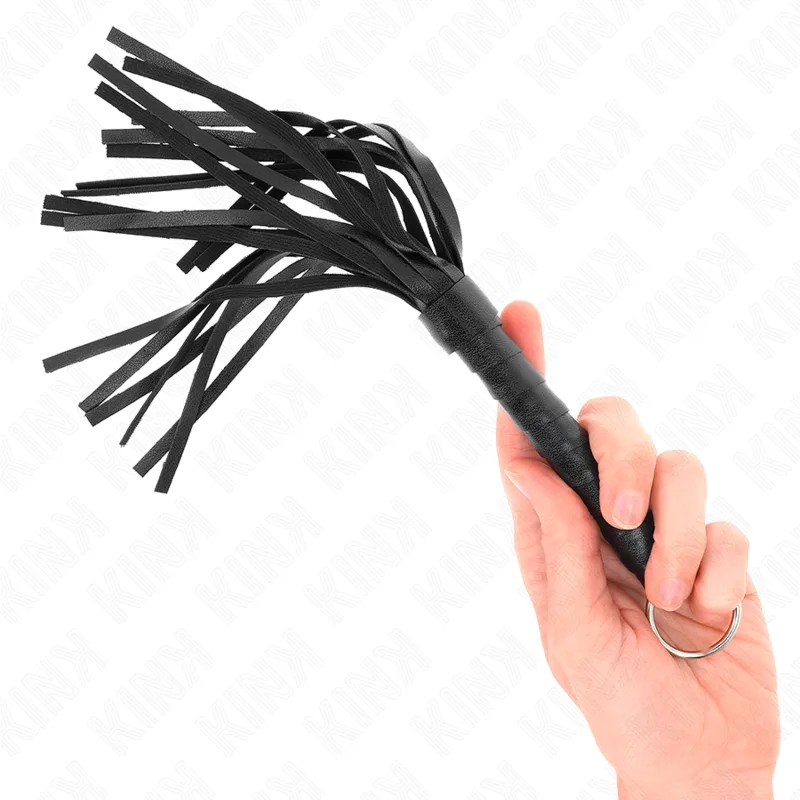 Simple Mini Fouet Noir 28 CM Kink noir fouet & martinet