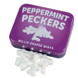 Bonbons la Menthe sans Sucre Forme Pénis Spencer & Fleetwood jeu coquin