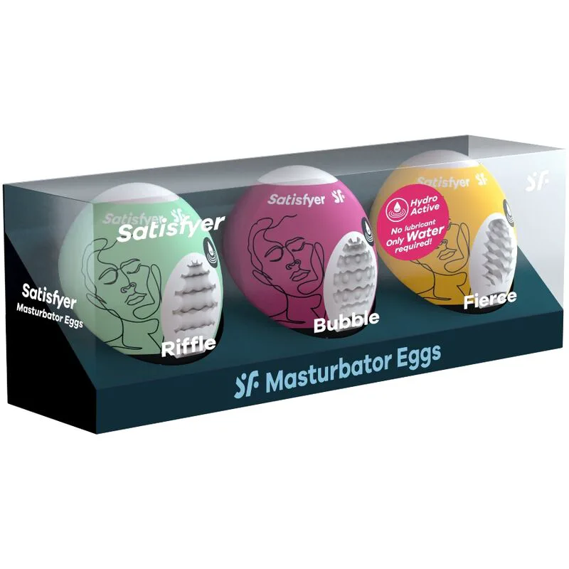 Oeufs Masturbateurs Riffle, Bubble & Fierce Satisfyer