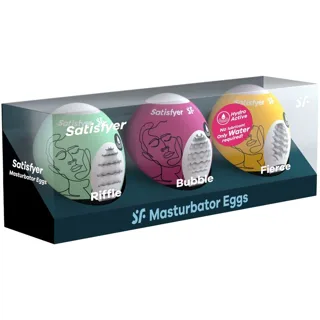Oeufs Masturbateurs Riffle, Bubble & Fierce Satisfyer