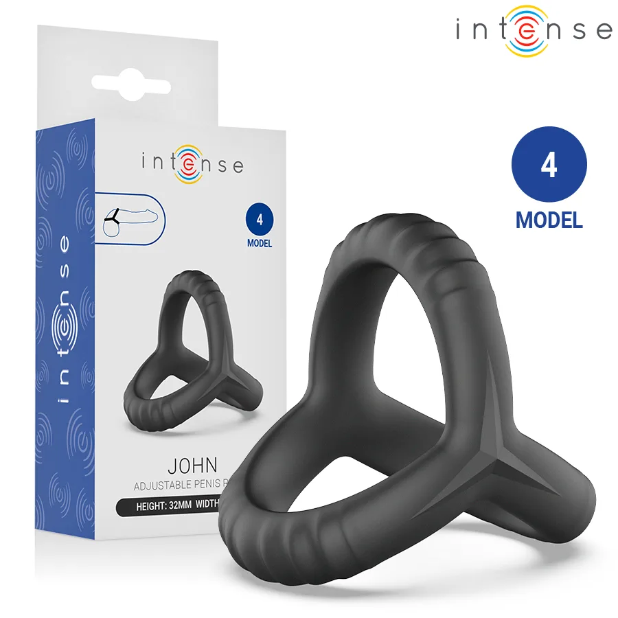 John Anneau Triple Ajustable pour le Pénis Modèle 4 Intense