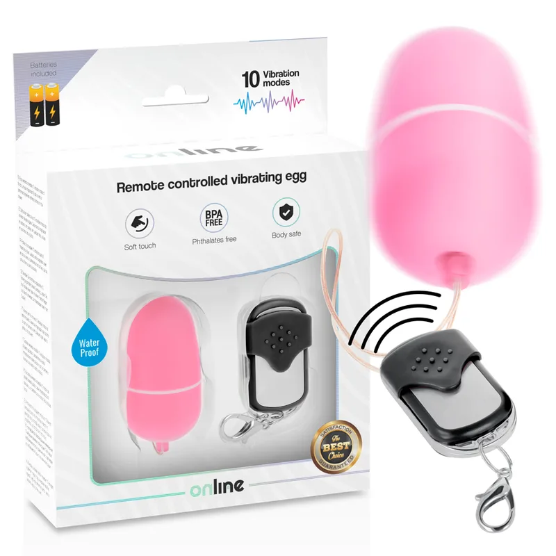 Oeuf Vibrant Télécommande M Rose Online