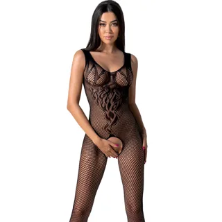 BS098 Bodystocking Noir Taille Unique Passion noir body résille