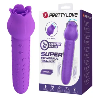 Vibromasseur Stimulateur Oral et Clitorial Rechargeable