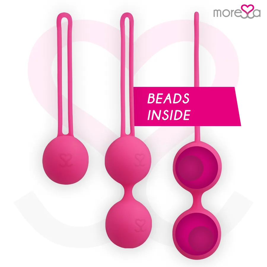 Boules de geisha Osian Ensemble Premium Silicone Rose (osian One - 51 G | Osian Moressa
