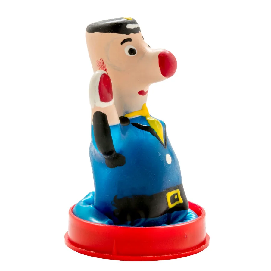 Préservatifs Fantaisie Peints à la Main Policeman Condomerie