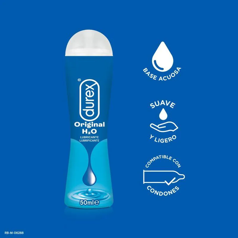 Lubrifiant H2o Naturel Durex Play 50 ml