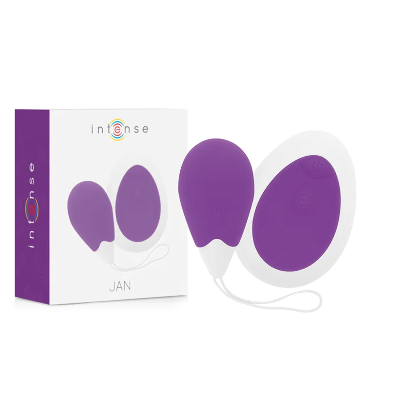 Oeuf Vibrant Télécommande Jan Lilas Intense