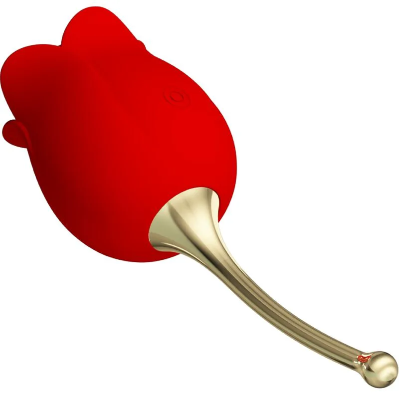 Rose Lover Stimulateur de Clitoris Rose 12 Vibrations Pretty Love