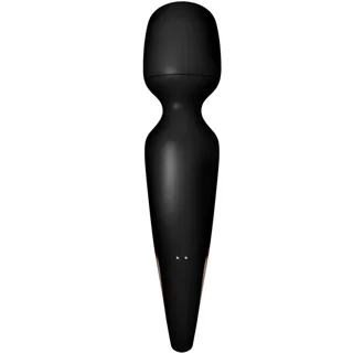 Wand Erland XXL Satisfyer - détail de la texture - Noir