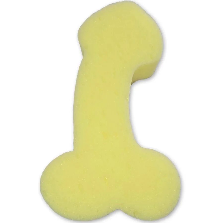 Éponge Jaune en Forme de Pénis Diablo Picante jaune jeu coquin