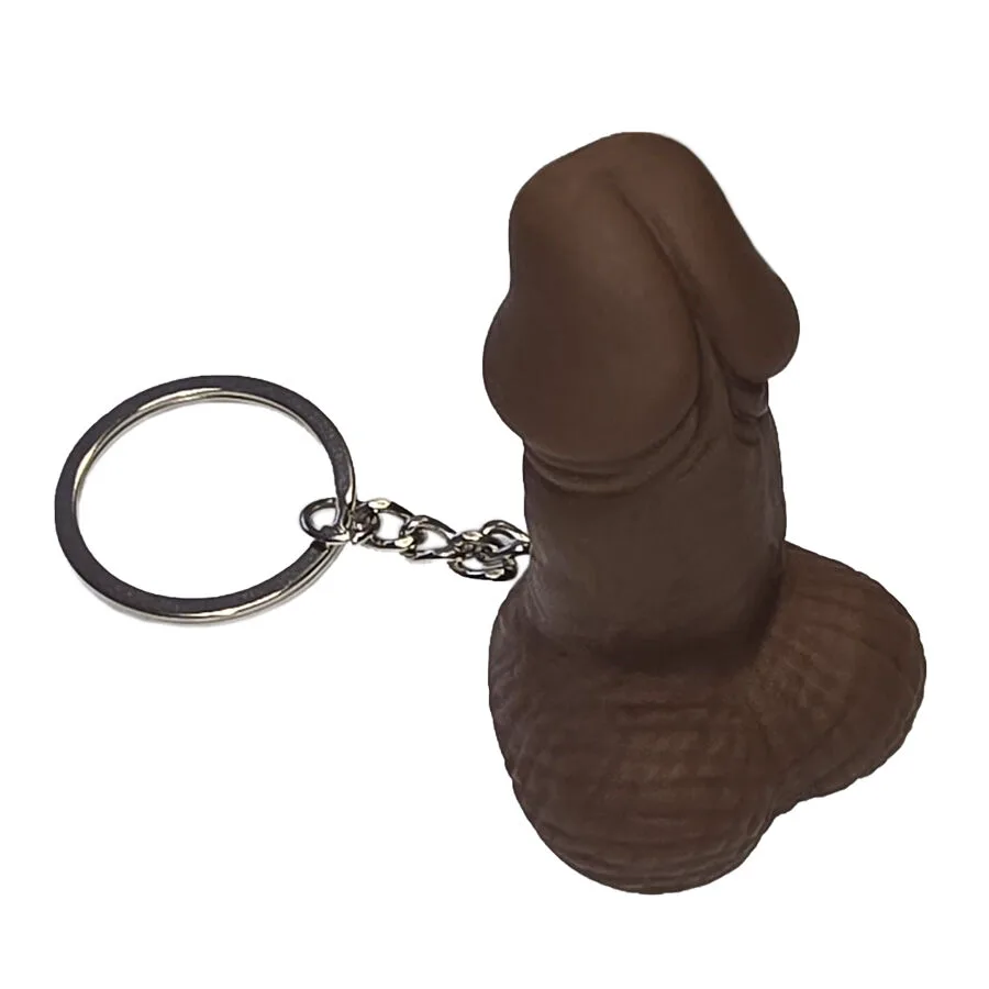 Porte-clés Sifflet en Forme de Pénis Couleur Mulâtre jeu coquin