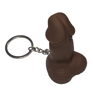 Porte-clés Sifflet en Forme de Pénis Couleur Mulâtre jeu coquin