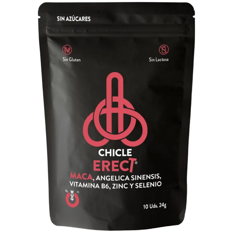 Gum Fonctionnel à Base de Maca, de Zinc et de Vitamines aphrodisiaque homme