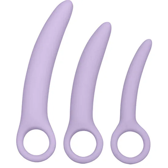 Plug anal Dr Laura Berman Alena Ensemble de 3 Dilateurs en Silicone