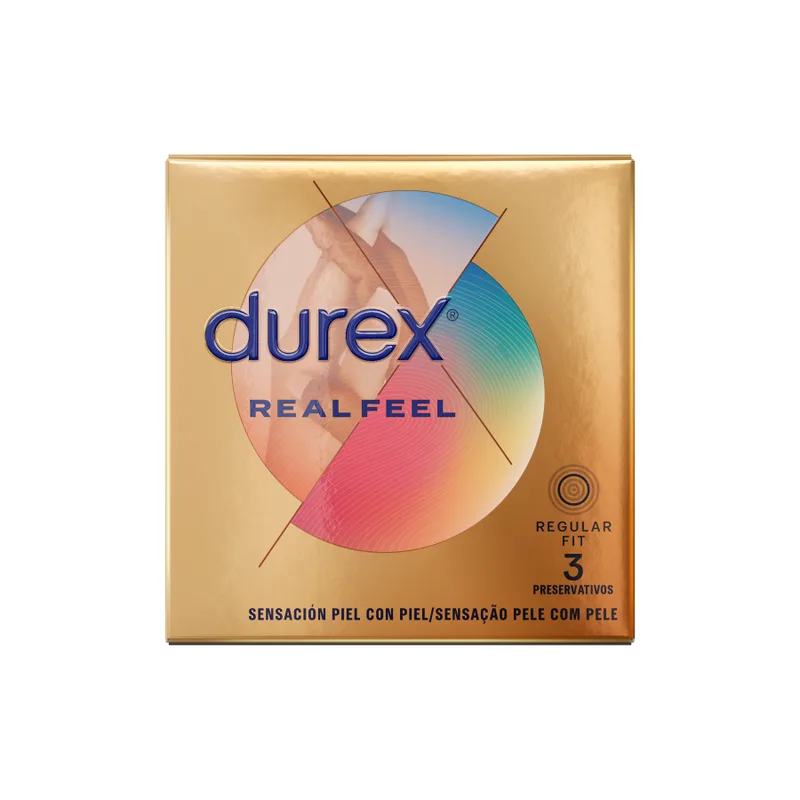 Préservatifs Real Feel 3 Unités Durex
